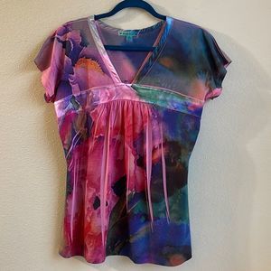 Simply Suzie Multicolored Top